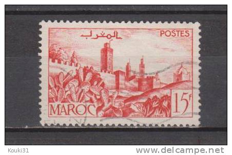 Maroc YT 262A Obl : Remparts - Used Stamps