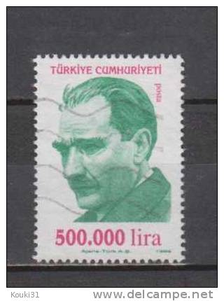 Turquie YT 2928 Obl : Atatürk - Used Stamps