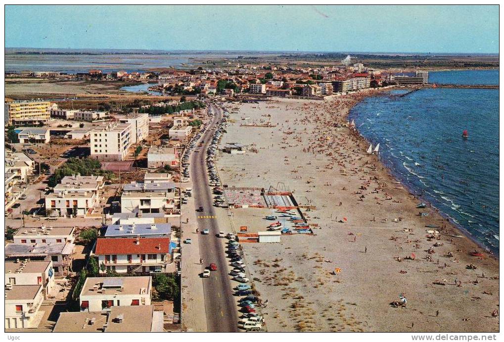 CPSM-30-GARD-  GRAU-DU-ROI-7 Vue Générale, Le Boucanet...  114/2 - Le Grau-du-Roi