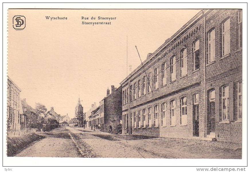 WYTSCHAETE  - Rue Du Staenyzer - Staenyzerstraat - Heuvelland