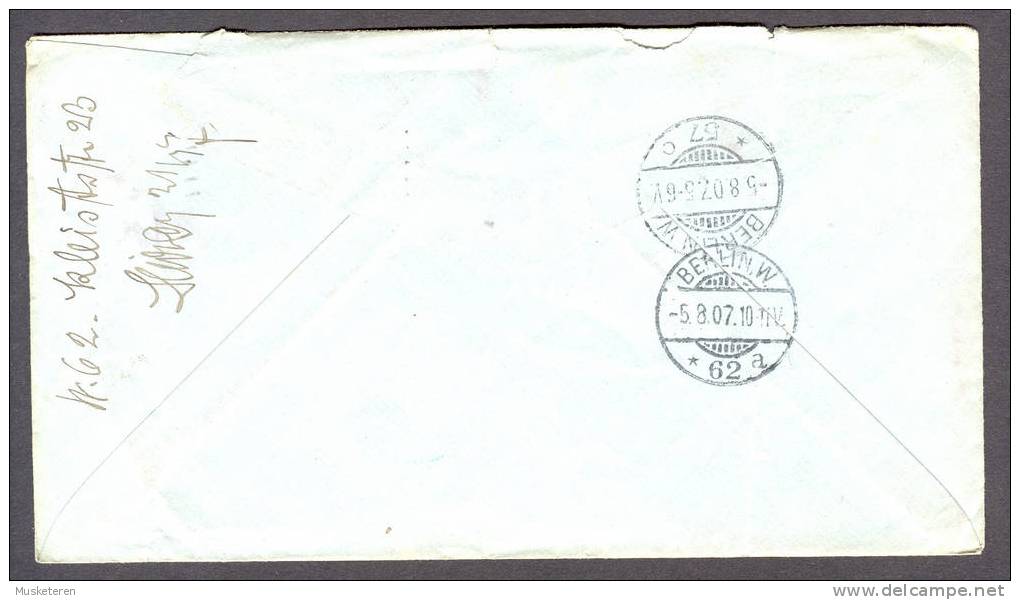 United States Private Uprated Postal Stationery Ganzsache WILSON & Co. Commercial BROOKLYN 1907 Cover To Berlin Germany - 1901-20