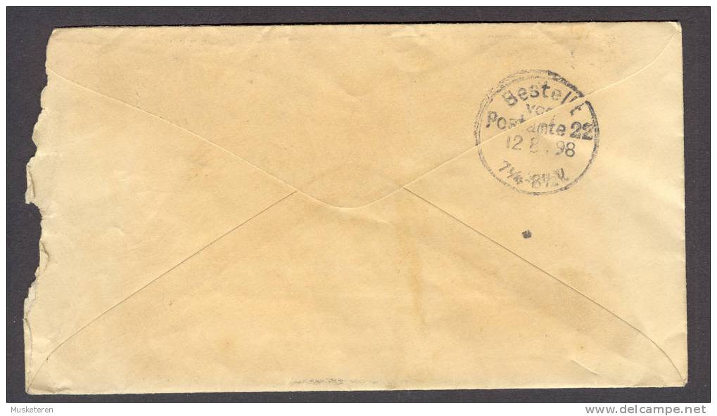 United States Uprated Private Postal Stationery Ganzsache United M´F´G. Co Commercial NEW YORK 1898 Cover Berlin Germany - ...-1900