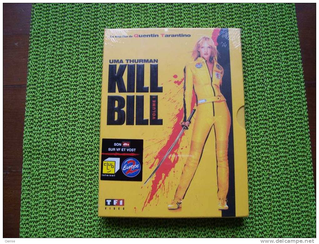 KILL  BILL  VOLUME 1 °  EDITION COLLECTOR  2  DVD NEUF SOUS CELOPHANE  ++ SON SUR VF ET VOST EN SON DTS - Action, Adventure