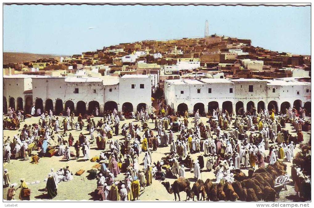 GHARDAIA      Vue Generale Du  Marche - Ghardaia