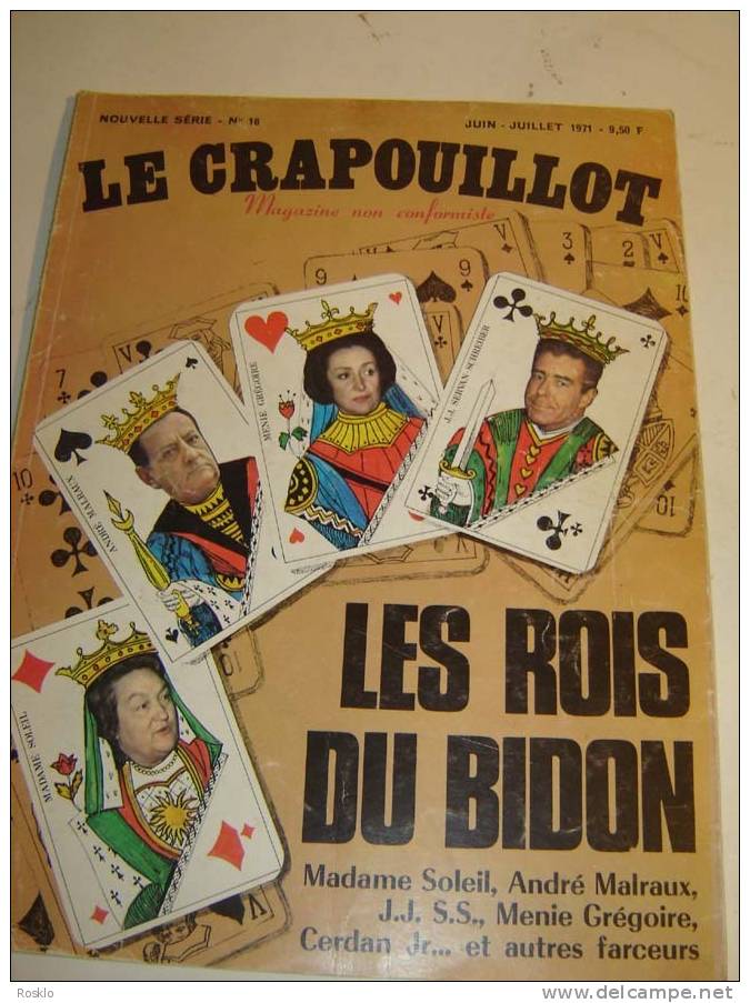 MAGAZINE / LE CRAPOUILLOT  N° 16 DE 1971 LES ROIS DU BIDON   / TRES BEL ETAT - Política