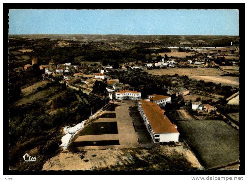 65 Castelnau-Rivière-Basse Vue Aerienne Preventorium D65D K65130K C65130C RH063783 - Castelnau Riviere Basse