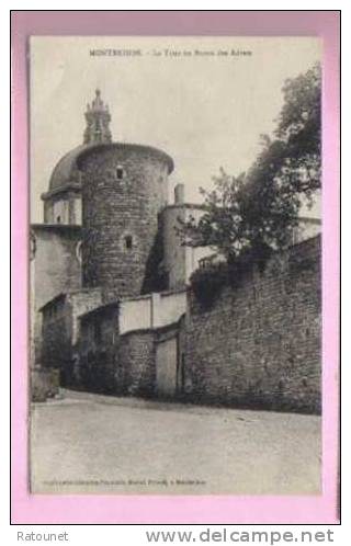 42 - LOIRE -  Montbrison - CPA   - Tour Du Baron Des  Adrets - éd Poturd !!! - Montbrison