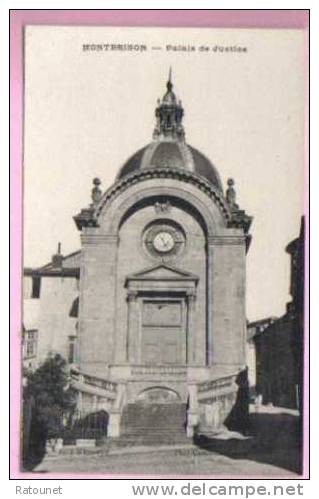 42 - LOIRE -  Montbrison - CPA   - Palais De Justice - éd Meytieux / CIM - Montbrison