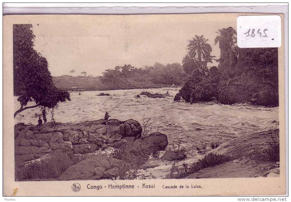 - CONGO - HEMPTINNE - KASAÏ - CASCADE DE LA LULUA (1845) - Autres & Non Classés