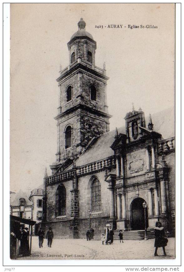 56-038 - AURAY - EGLISE ST-GILDAS - Auray