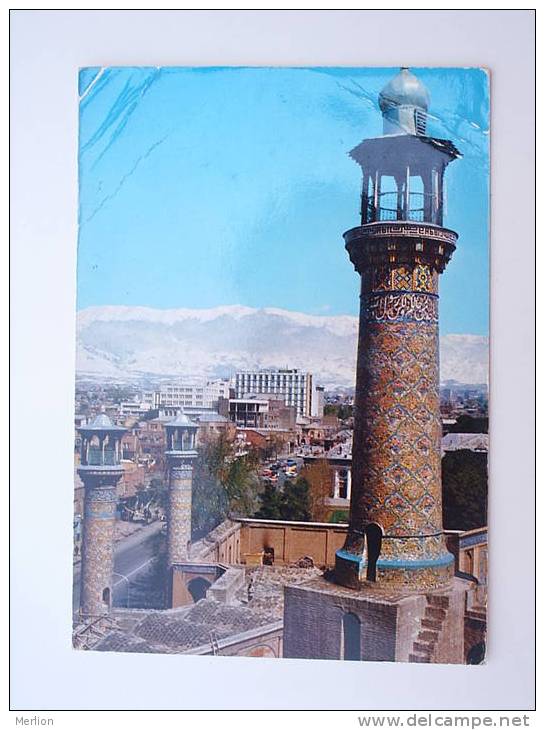 Iran - Tehran - Minarets Of Sepahsalar Mosque  -  PU 1969    F D51017 - Iran