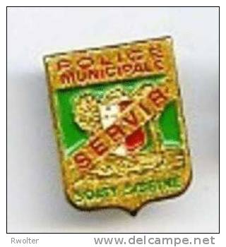 @+ PIN´S  Police Municipale : Soisy Sur Seine - Police