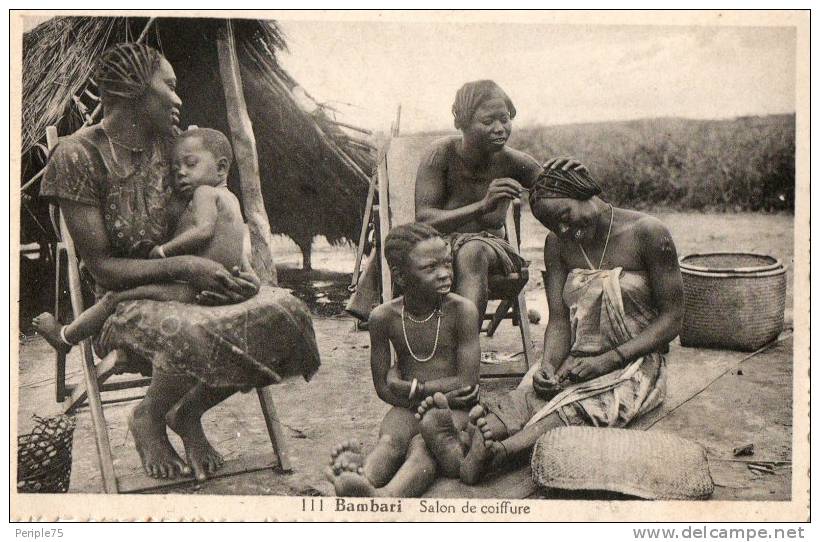 BAMBARI.  Salon De Coiffure. - Centrafricaine (République)