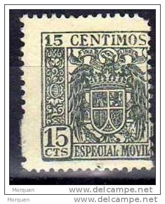 Lote 5 Sellos Especial Movil , España, Variedades Color º - Revenue Stamps