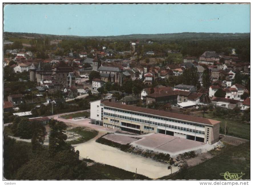 LACAPELLE MARIVAL - Cc 10540 A - Collège D'Enseignement Général - Vue Aérienne - Lacapelle Marival