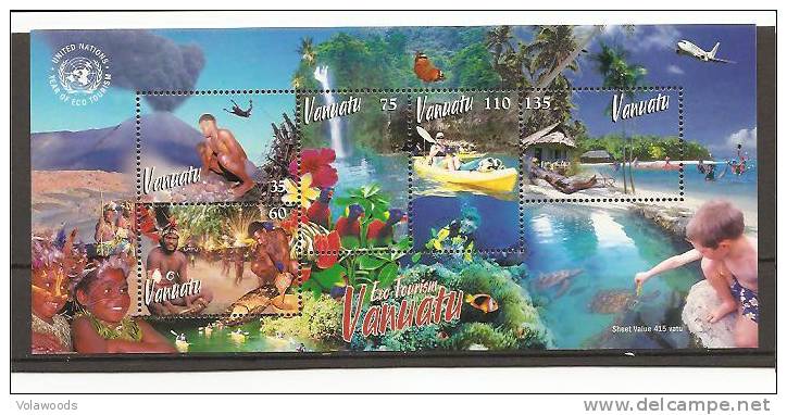 Vanuatu - Foglietto Nuovo: Anno Internazionale Dell'ecoturismo - Vanuatu (1980-...)
