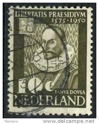 PIA - PAYS BAS - 1948 : 375° De L´ Université De Leyde - (Yv 547-48) - Used Stamps