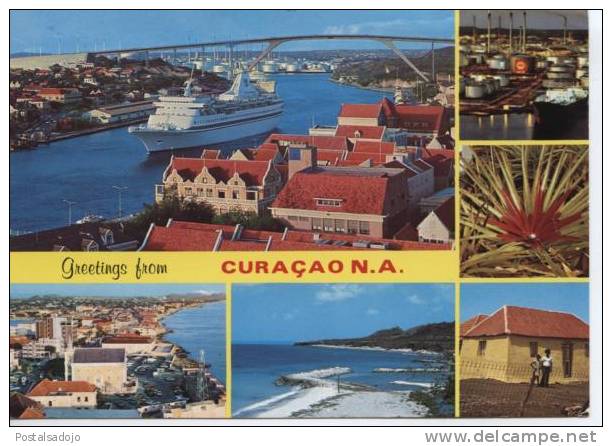 (NE128) GREETINGS FROM CURAÇAO . - Curaçao