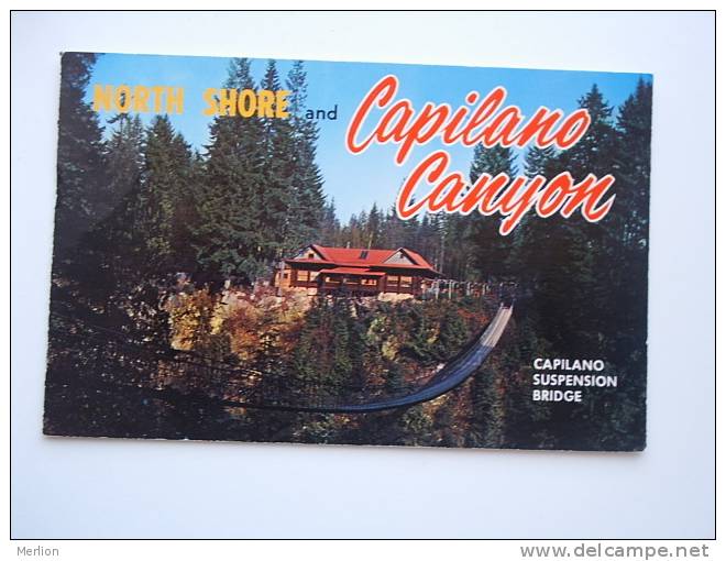 Canada - B.C. Vancouver - Capilano Canyon - Suspension Bridge And Trading Post  -VF  D51087 - Vancouver