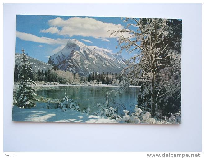 Canada - Alberta - Mt. Rundle - Vermilion Lake- Banff N.P. Canadian Rockies -VF  D51091 - Banff