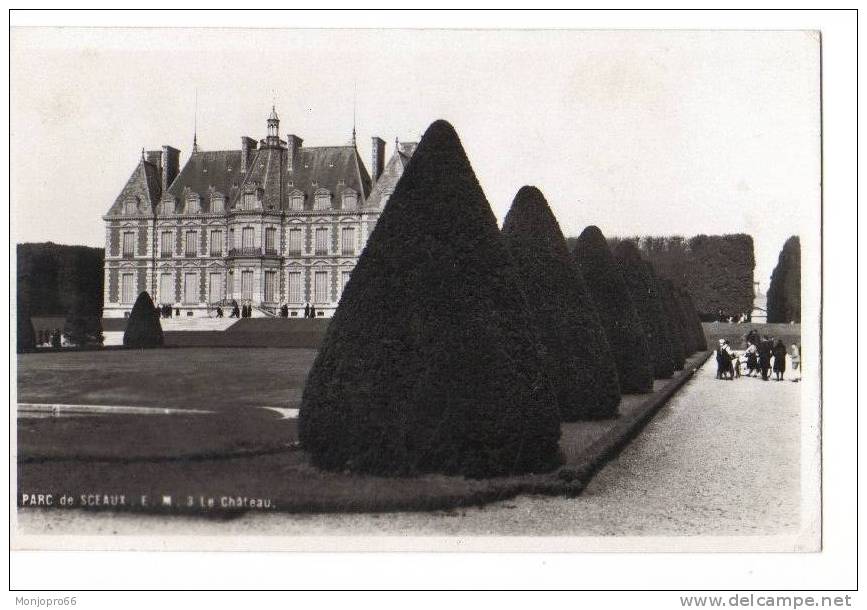 CPSM Du Parc De Sceaux   Le Château - Sceaux