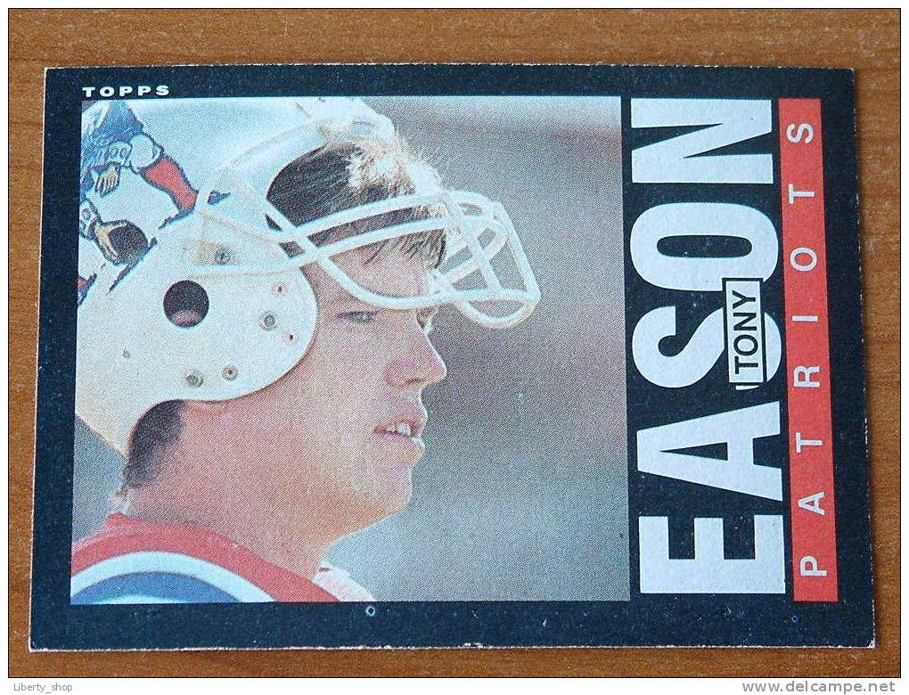TONY EASON / PATRIOTS ( 323 ) ! - 1980-1989