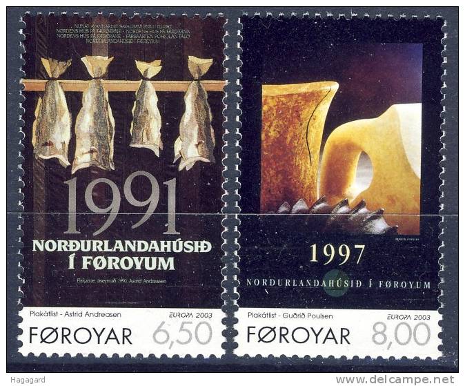 ##2003. Faroe Islands. Europe/Cept. Michel 446-47. MNH** - 2003