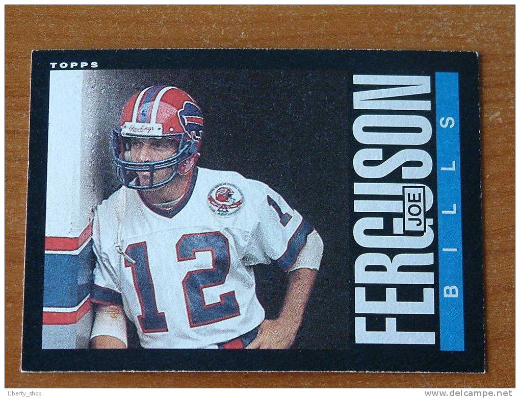 JOE FERGUSON / BILLS ( 201 ) ! - 1980-1989