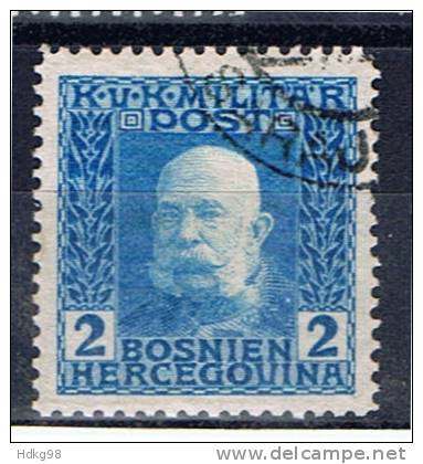 A BH+ Bosnien Herzegowina 1912 Mi 65 Kaiserbildnis - Bosnia Herzegovina