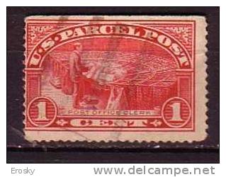 J0447 - ETATS UNIS USA COLIS Yv N°1 - Reisgoedzegels