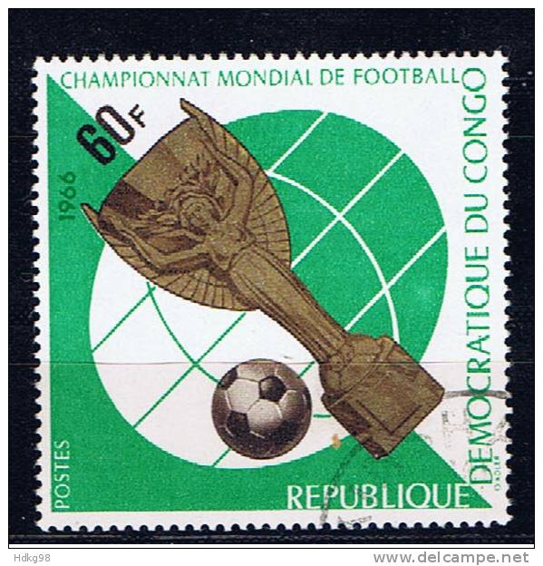 CGO+ Kongo 1966 Mi 274 Fußball - Used