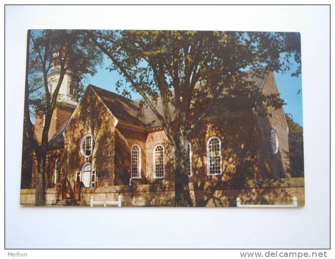 US- Virginia -Williamsburg -Bruton Parish Church   - PU 1970   VF    D51236 - Sonstige & Ohne Zuordnung