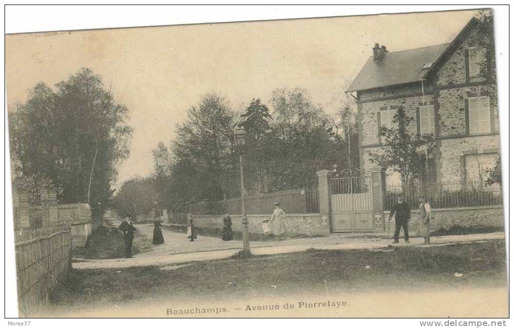 BEAUCHAMP   Avenue De Pierrelaye  (petit Pli En Bas à Gauche) - Beauchamp