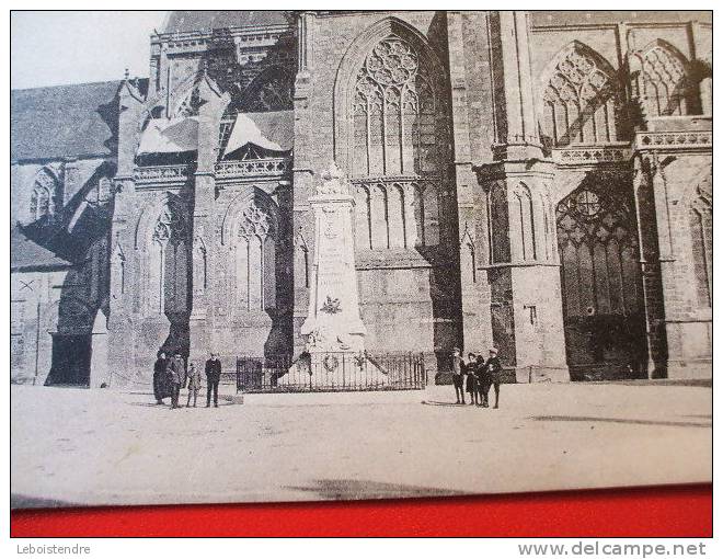 CPA -(53-MAYENNE)-EVRON -L'EGLISE-ANIMEE-CARTE EN BON  ETAT. - Evron