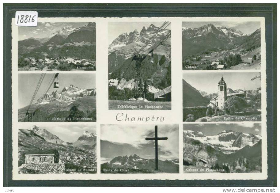 CHAMPERY - MULTIVUE   -  TB - Champéry