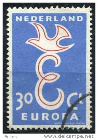 PIA - PAY BAS - 1958 : Europa - (Yv 691-92) - Oblitérés