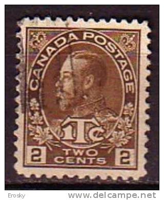 F0175 - CANADA Yv N°106 - Used Stamps
