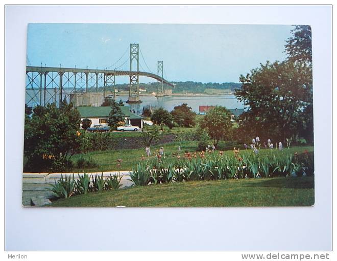 US -Rhode Island - Mt. Hope Bridge - Between Portsmouth And Bristol -  VF    D51264 - Altri & Non Classificati
