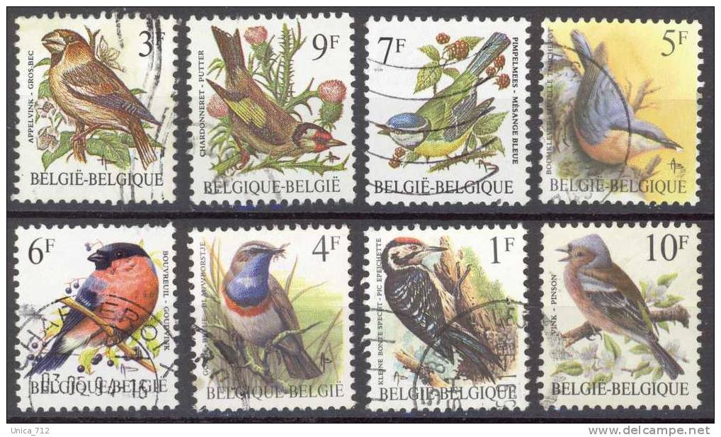 Oiseaux De Buzin   Belgique 1985-90 - Collections, Lots & Series