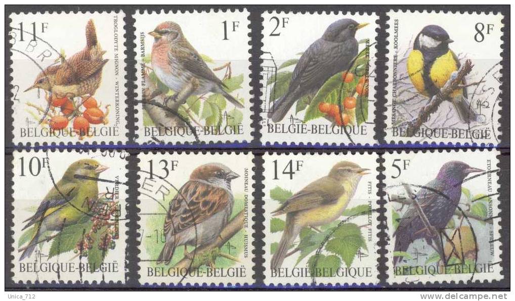 Oiseaux De Buzin   Belgique  1992-96 - Colecciones & Series