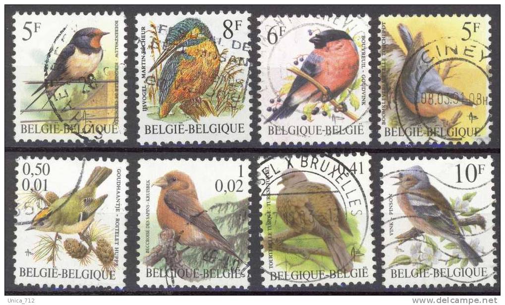 Oiseaux De Buzin   Belgique 1992-96 - Collections, Lots & Séries