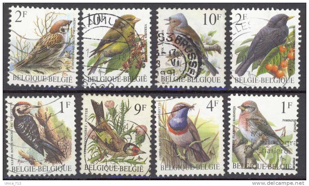 Oiseaux De Buzin   Belgique 1992-96 - Konvolute & Serien
