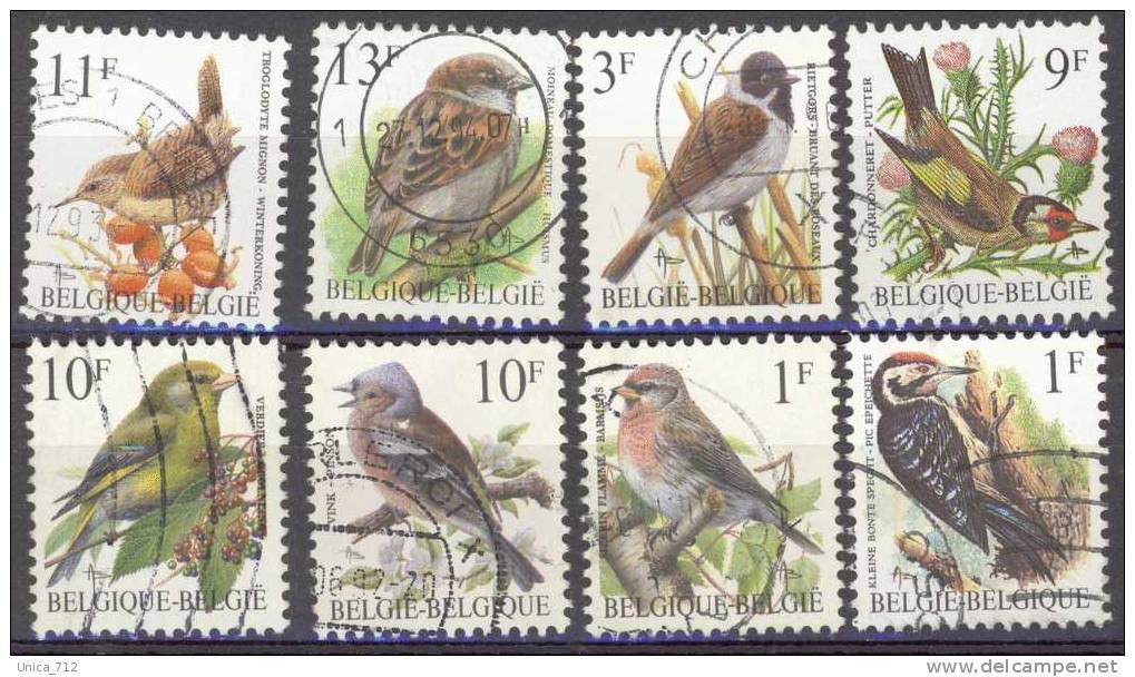 Oiseaux De Buzin   Belgique 1992-96 - Collections, Lots & Series