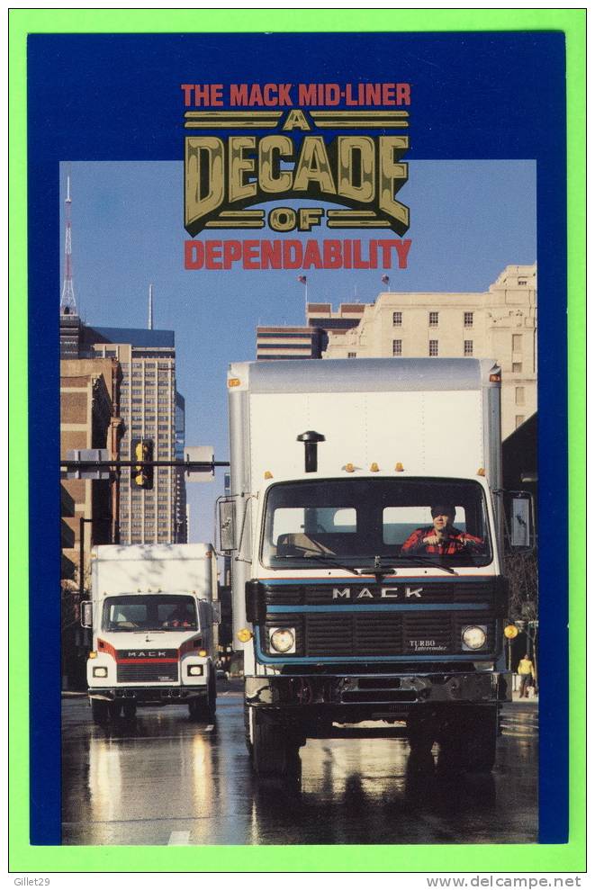 Camions Mack - The Mack Mid-liner A Decade Of Dependability - - Vrachtwagens En LGV