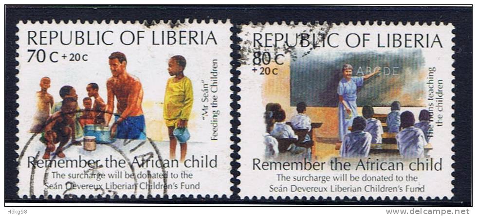 LB+ Liberia 1994 Mi 1578-79 - Liberia