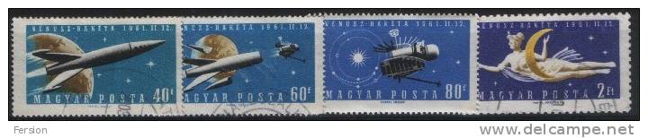 1961 - Hungary Ungarn Hongrie - Venus - Space - Europe