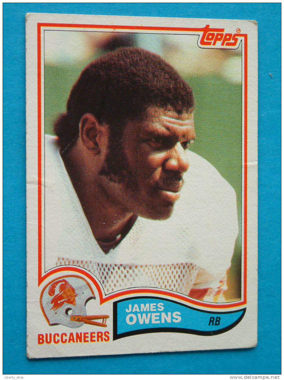 JAMES OWENS / BUCCANEERS - RB ( 504 ) ! - 1980-1989