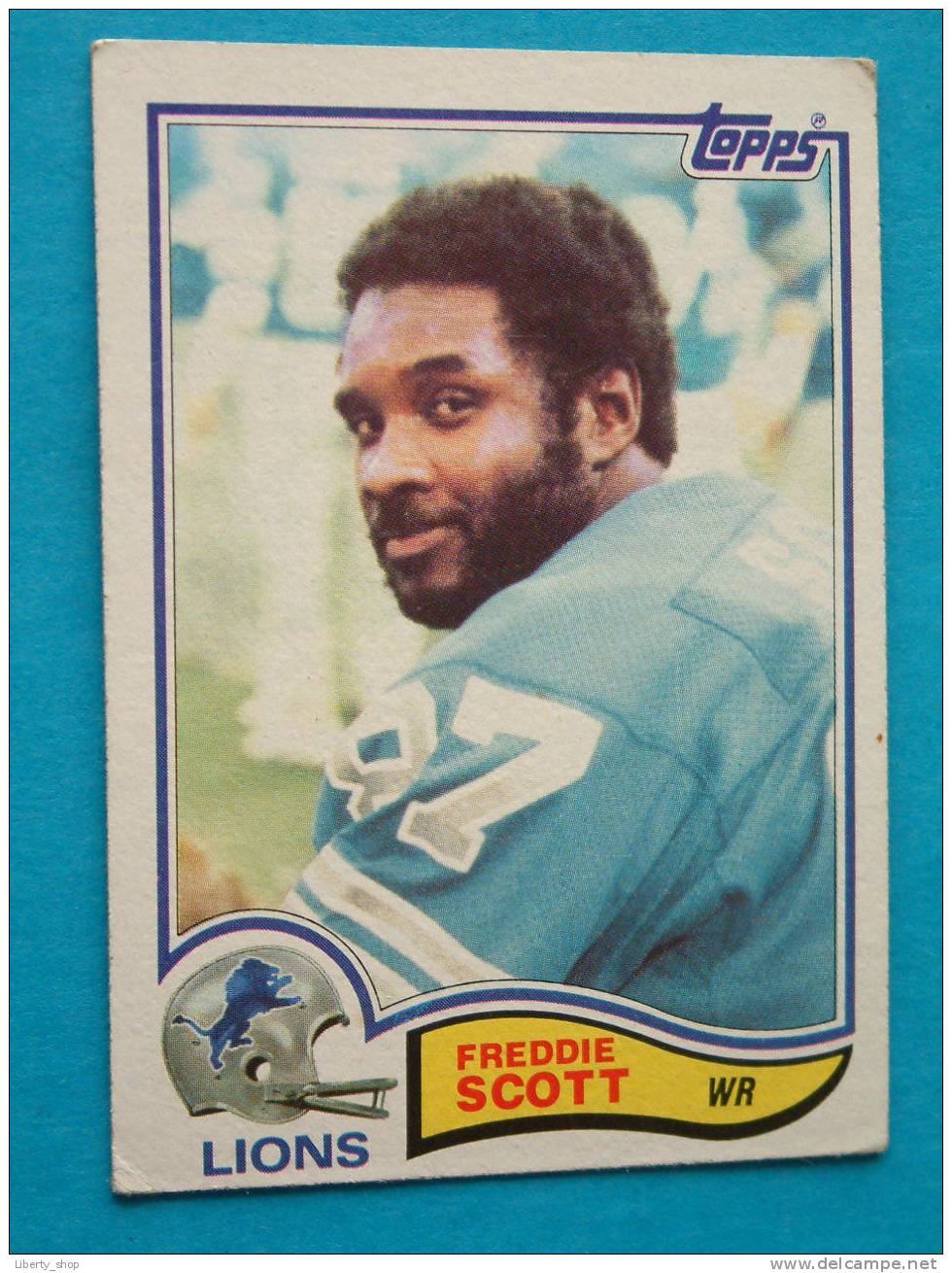 FREDDIE SCOTT / LIONS - WR ( 347 ) ! - 1980-1989