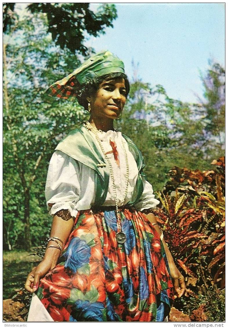 GUYANE FRANCAISE - COSTUME FOLKLORIQUE GUYANAIS - Sonstige & Ohne Zuordnung