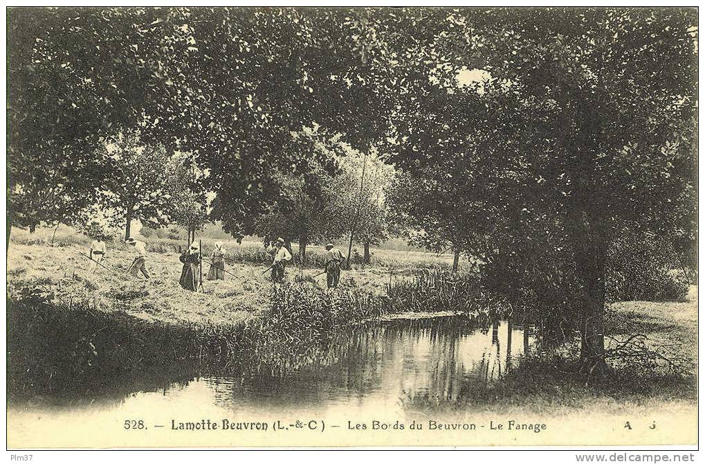 LAMOTTE BEUVRON - Les Bords Du Beuvron - Le Fanage - écrite 1931 - Lamotte Beuvron